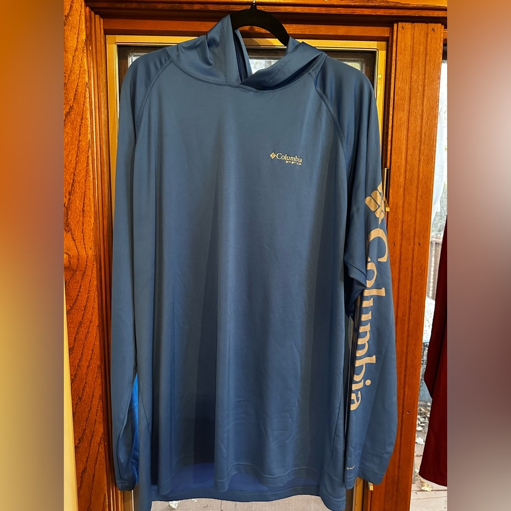 Columbia Blue Sportswear Hoodie